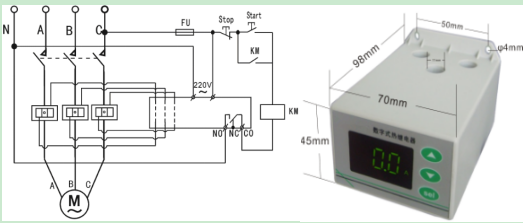 SJD811F智能數(shù)字式熱繼電器/電動機(jī)綜合保護(hù)器